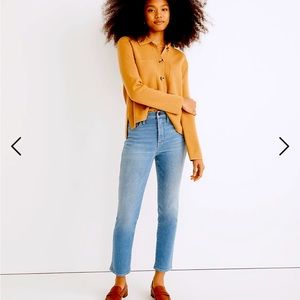 Light wash Madewell Stovepipe jeans, 28